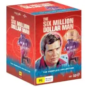 The Six Million Dollar Man : Complete Collection DVD Boxset : NEW