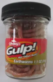 BERKLEY Gulp! Earthworm - 1.1 oz. - Brown