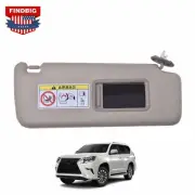Passenger Right Sun Visor w/ Mirror Extended Beige For Lexus GX460 URJ150 09-22