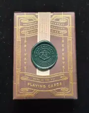 Dan and Dave Private Reserve Playing Cards - New with Wax Seal - Rare Luxurious