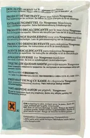 Nespresso Essenza Descaling Kit Ref.3035/90/M