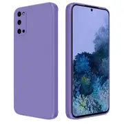 MCC For Samsung Galaxy S20 Soft Liquid Silicone Shockproof Case Cover G980 [Dark Purple]