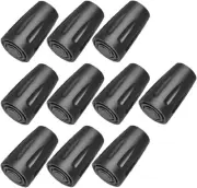 Trekking Pole Tips Protectors - 10 Pack for Hiking and Nordic Walking Poles