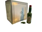 Tabasco Jalapeno Sauce with Jalapeno trinket - Porcelain Hinged Box