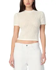 Joe's Jeans The Crochet Baby Tee