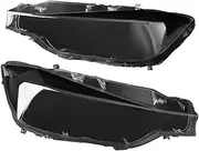 CLZCNQLX Headlight Lens Cover Headlamp Shell Lampshade Compatible for BMW F30 328i 320i 325i 2012 2013-2015 Car Front Lamp Shade