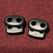 2pcs. Cord Locks Bean Toggle Clips