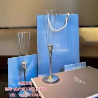 在飛比找Yahoo!奇摩拍賣優惠-高腳杯WEDGWOOD王薇薇Vera Wang真愛相隨香檳杯
