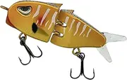 Glide Bait, Glide Baits for Bass, Realistic Lifelike Multi Segment Jointed Slow Sinking Swimbaits for Trout Walleye Pike Crappie