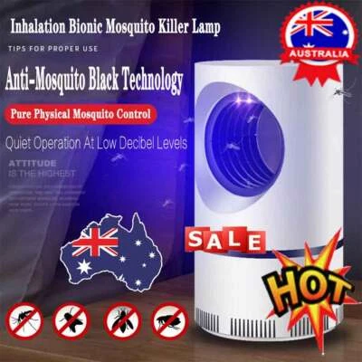 Mosquito Catcher Lamp Insect Killer Electric LED Light Fly Bug Zapper Trap USZQ
