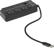 NAMOARLY Laptop Hub hub Computer Adapter Cable Splitter Adapter Laptop Adapter USB adapters USB Splitter USB Adaptor USB 3. 0 Splitter USB 3.0 Splitter Multifunction Extender abs