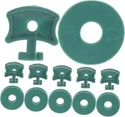 Greenhouse Plant Clips with Washers 50 Pack Clamps for Insulation Netting for Flower Pot Hanging
