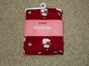 NWT NEW GYMBOREE ALPINE SWEETIE RED W SNOWMEN LEGGINGS SIZE 2T