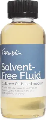 2604 Solvent- Free Fluid 125Ml/4.2Oz Oil Paint Medium