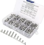 600Pcs Hex Screw Set Stainless Steel Hardware Accessories for Home Office Ship Assembly