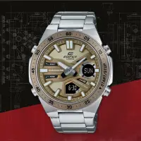 在飛比找momo購物網優惠-【CASIO 卡西歐】EDIFICE 10年電力計時手錶(E