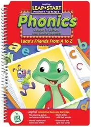 LeapPad: LeapStart Phonics - "Leap's Friends A to Z" Interactive Book and Cartridge