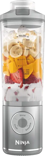 Ninja Blast Max Cordless Portable Blender Platinum Silver