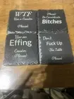 Slate Coasters Funny Coasters For Drinks Set Of 4