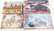 Airfix 1/76 Scale WWII Pacific War Bundle Marines Japanese Buffalo Willys Chi Ha