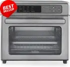 12-In-1 Air Fryer Oven 22L Large Capacity Toaster Grill Silver