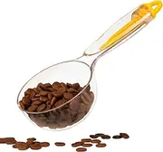 Dog Food Scooper - Cat Food Scooper with Airtight Clip | Long Handled Measuring Spoon with Delectable Wet Treat Dispenser Can Opener for Accurate Measurement