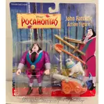 1990S MATTEL 迪士尼 POCAHONTAS 反派 英國總督 波西 狗狗 PERCY 可動人偶 絕版 風中奇緣