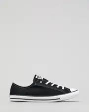 [Converse] Converse Women's Dainty Lo-Pro Shoes in Black/White Size 4 4 Black/White