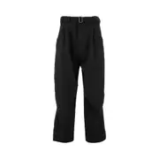 [EMPORIO ARMANI] EMPORIO ARMANI ASV twill Loose Fit pants Man 46 46 Black