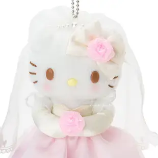 日本限定 丹尼爾 & HELLO KITTY 婚禮 珠鍊吊飾 對偶娃娃套組