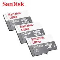 在飛比找蝦皮商城優惠-SanDisk 晟碟 新款 microSD卡/TF卡 16G