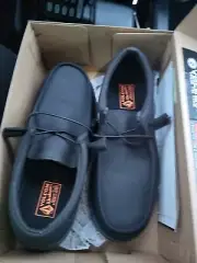 VOLCOM CHILL(like Hey Dudes) WOMEN'S Steel Toe WORK SHOES VM30811F. Size 8.5 NEW
