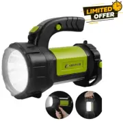 Camping Lantern Rechargeable, LED Flashlight Spotlight Lantern with 800LM, 3600