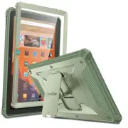 Shockproof Case for All-New Fire HD 10 Tablet (13th Generation Sage Green