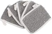 Beavorty 5pcs Exfoliating Body Scrubber Bag Bathing Soap Pouches for Exfoliating Massage