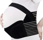 Maternity Band Belly Waist Back Stomach Support Belt Pregnancy Tummy Band M