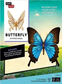 在飛比找三民網路書店優惠-Incredibuilds Butterfly ─ 3D W