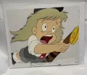 Back To The Future Cartoon BAM Box Animation Cell 11x14 From Ep 11 Gone Fishing