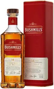 Bushmills 14 Year Old Single Malt Irish Whiskey 700ml
