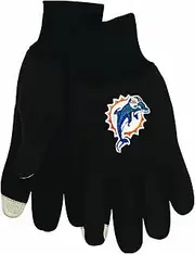 NFL Miami Dolphins Technology Touch Gloves