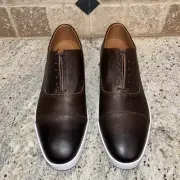 Allen Edmonds Park Avenue Cap Toe Oxford Dress Sneaker Brown Leather 5193 NIB
