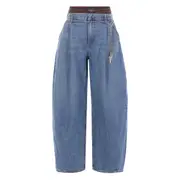 [Alexander Wang] Alexander Wang Pre-styled Ballon-leg Jeans 24 US BLUE