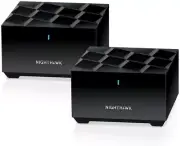 NETGEAR Nighthawk Whole Home Mesh WiFi 6 System (MK62) - AX1800 Router