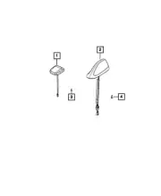 Genuine Mopar Base Cable And Bracket Antenna 6ZP28WASAA