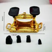 1:12 Scale Dollhouse Miniature Metal Balance Scales laboratory Shop Accessories