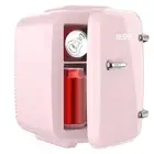 Mini Fridge, 4 Liter/6 Cans Small Refrigerator for Skincare, 110V AC/ 12V DC ...