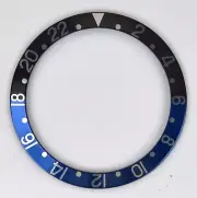 Bezel Blue Black Insert Fits & For Rolex GMT Master Watch Cases 16800 Generic