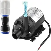 WiMas DC 12V Brushless Submersible Water Pump 800L/H 5M Mini Drive Water Pump Amphibious Pump with Filter for Fish Tank Solar Aquarium Pond Water Circulation