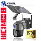 Solar Security Camera 24/7 WIFI Home ULTRA HD 2K Wireless LIVE