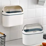 Desktop Trash Can with Lid, Mini Trash Can for Desk, Small Office Countertop ...